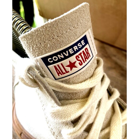 Converse Chuck Taylor All Star Women’s 7.5 Cruise Egret HI Suede A09088C - Picture 2 of 8